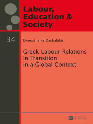 cover image of Greek Labour Relations in Transition in a Global Context